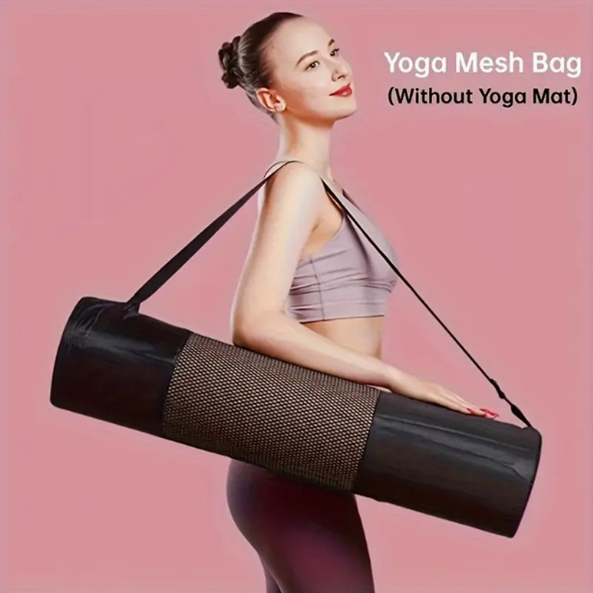 Home Gym Yoga - 1 Tas Jaring Penyimpanan Matras Yoga