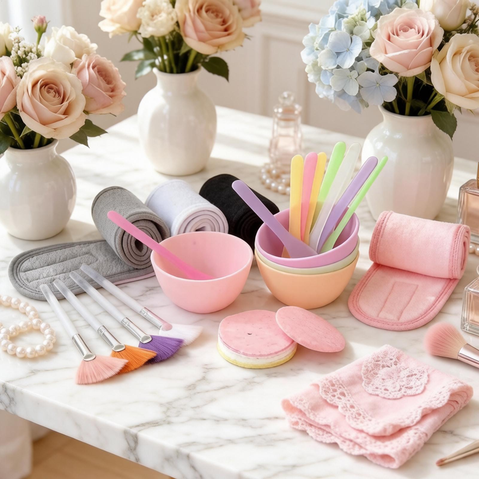 Home Gym Yoga - Spatula Penutup Wajah 37 Buah Kuas