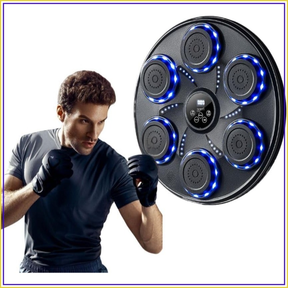 Home Gym Usa - Mesin Tinju Musik Pintar dengan Sarung