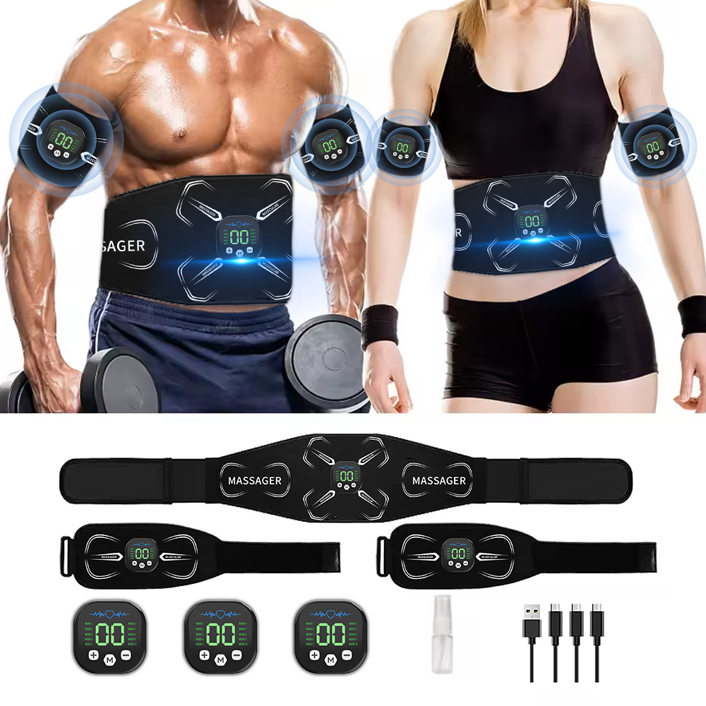 Home Gym Gear - EMS Stimulator Otot Pelatih Perut Abs