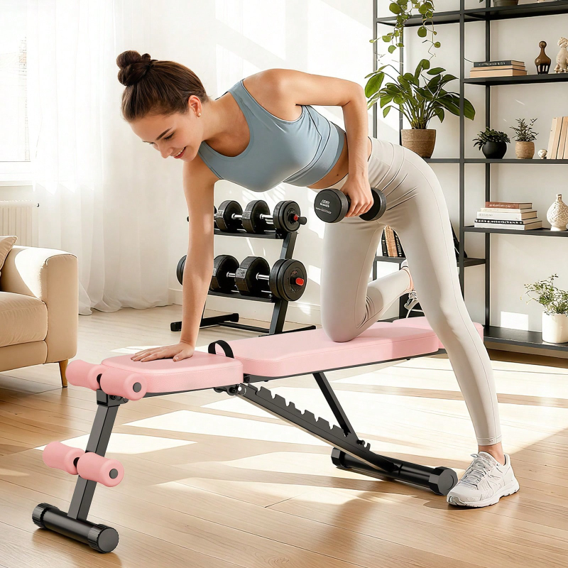 Home Gym Bench - Bangku Angkat Beban 9 Posisi yang