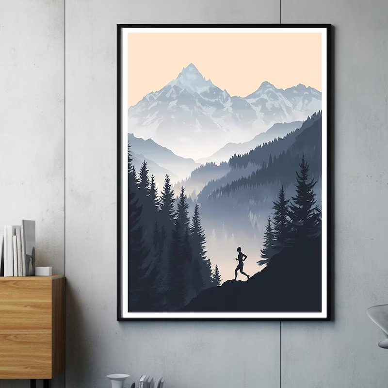 Set Poster Kanvas Petualangan  - Home Gym Minimalist ulasan dan harga