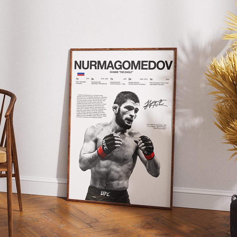 Poster Pertarungan Legenda Tin - Home Gym Mma ulasan dan harga
