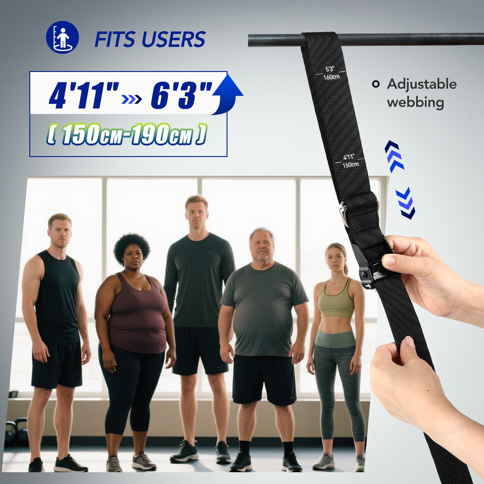 Set Tali Bantu Pull Up Heavy D - Home Gym Gear ulasan dan harga