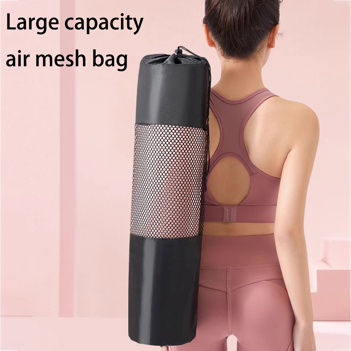 1 Tas Jaring Penyimpanan Matra - Home Gym Yoga ulasan dan harga