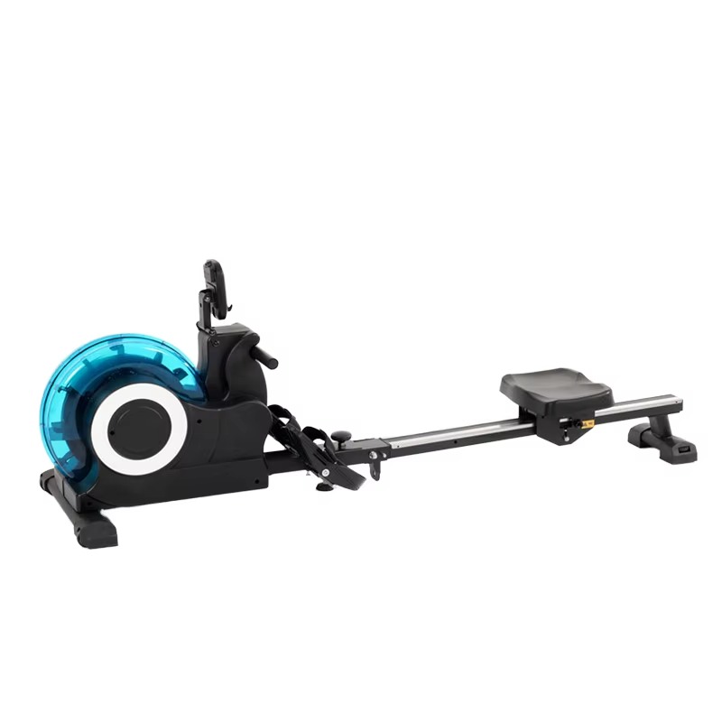 Mesin Dayung Tunggal LED Steel - Home Gym Rowing Machine ulasan dan harga