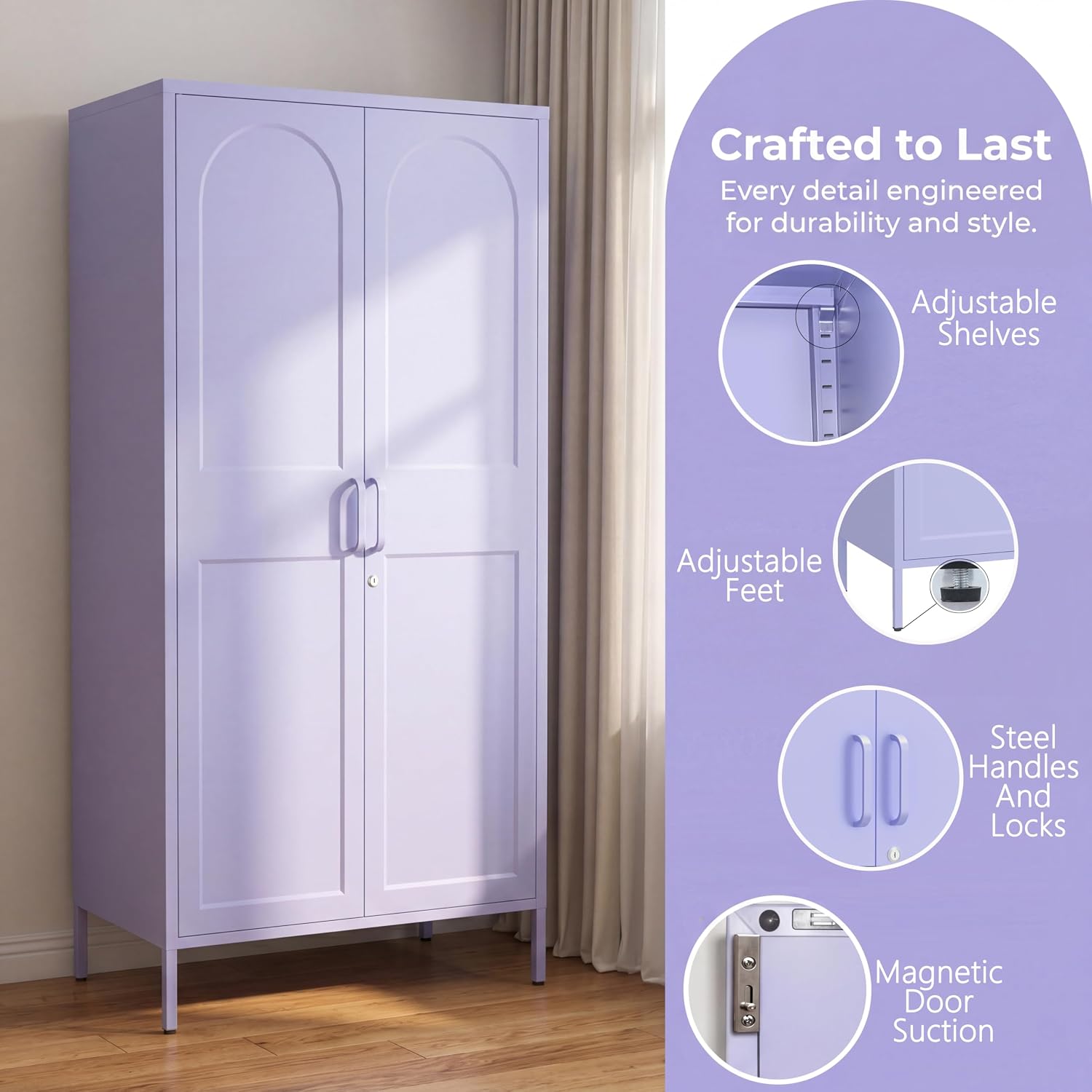 Lemari Pakaian Logam yang Dapa - Home Gym Minimalist ulasan dan harga