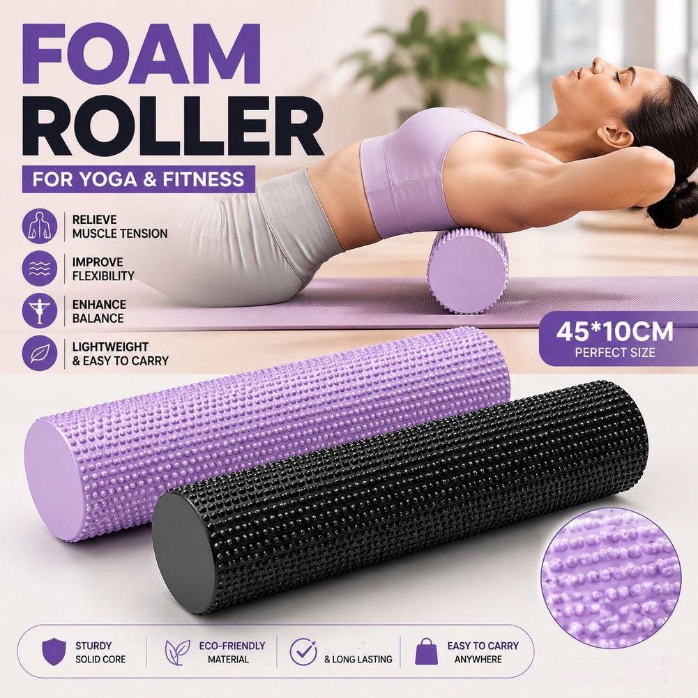 Rol Busa Yoga EVA Kepadatan Ti - Home Gym Yoga ulasan dan harga