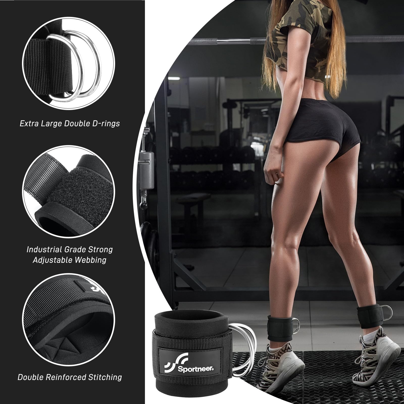 Sportneer Tali Pergelangan Kak - Home Gym Mma ulasan dan harga