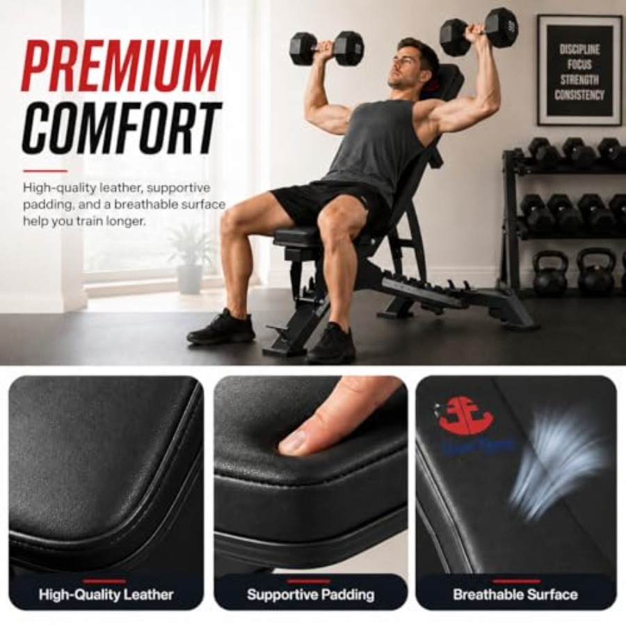 Bangku Latihan yang Dapat Dise - Home Gym Bench ulasan dan harga