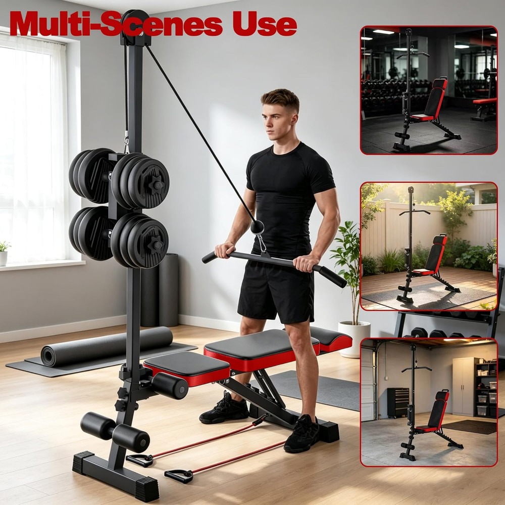 Bangku Angkat Beban Multi-Fung - Home Gym Bench ulasan dan harga