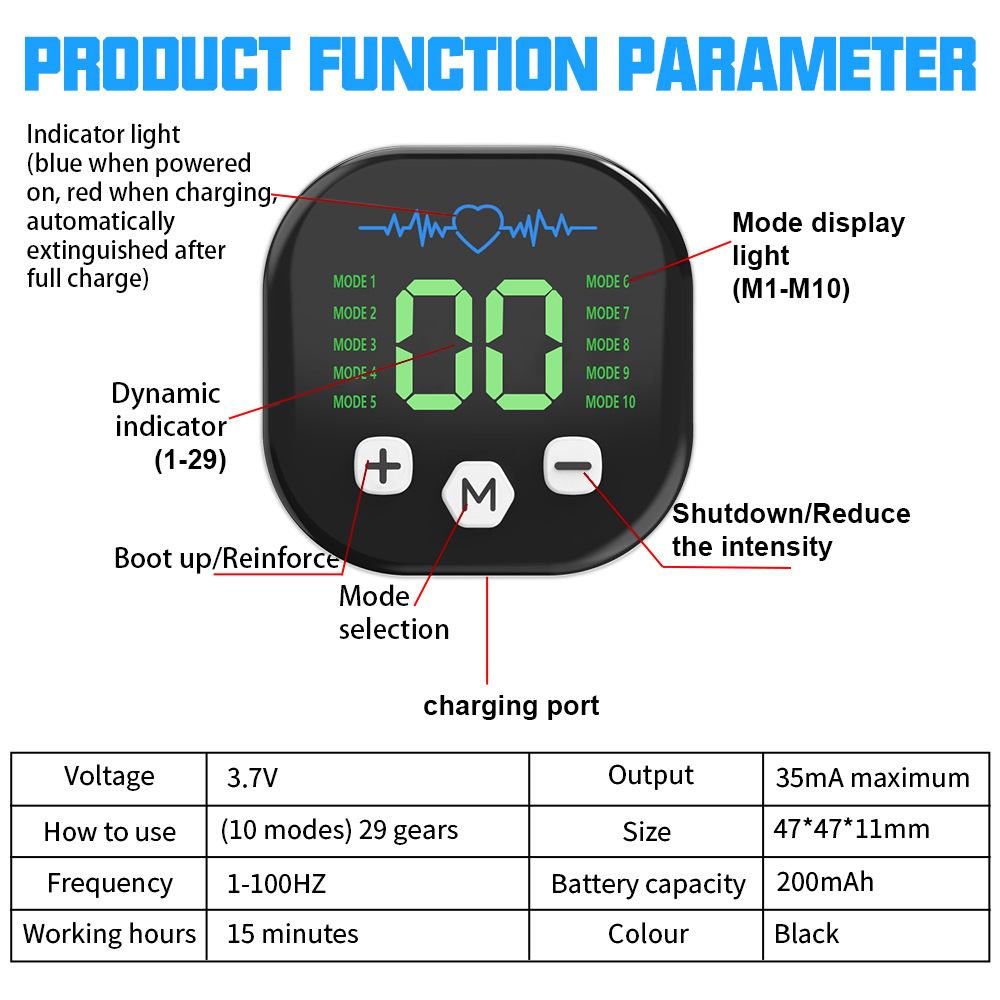 EMS Stimulator Otot Pelatih Pe - Home Gym Gear ulasan dan harga
